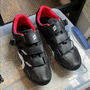 Peloton shoes men 44 black red